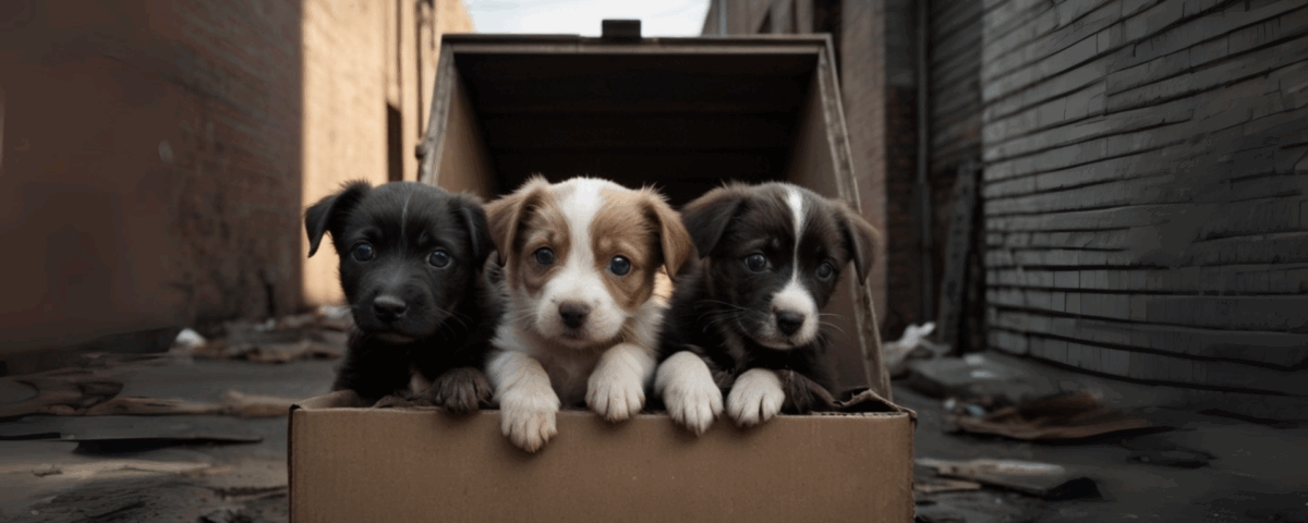 perritos abandonados en México