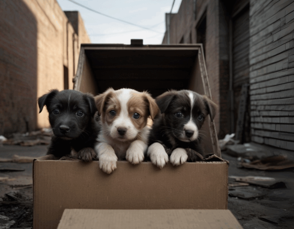 perritos abandonados en México